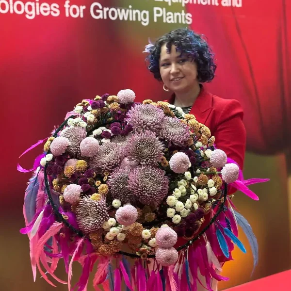Flora Expo Astana chrysantenarrangeur Eva Appel